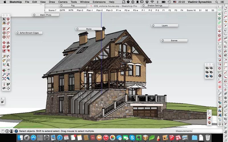 SketchUp Pro 2019 MacOS Tam Sürüm Ücretsiz İndirin